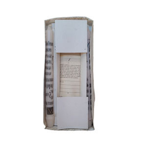 12 inch tapered music design candles